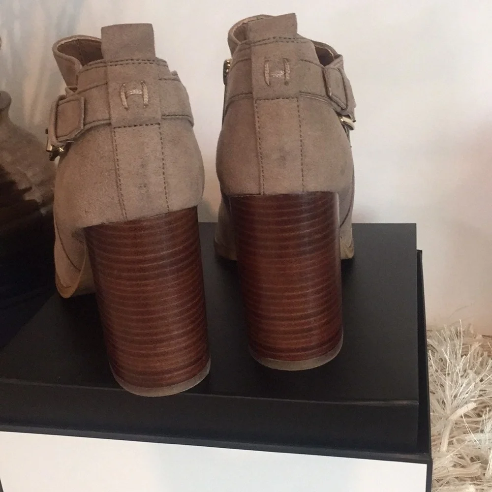 Tommy Hilfiger Open Toe Ankle Booties